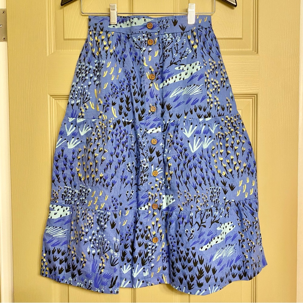 Thief and Bandit handmade Field of Dreams Skirt in Small. One of a kind sample